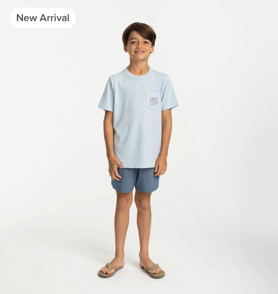 Boys' Breeze Short - Pacific Blue