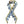 The Mariposa Twilly in Navy & Gold