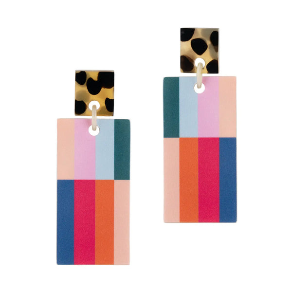 Cranberry Cabana Earrings