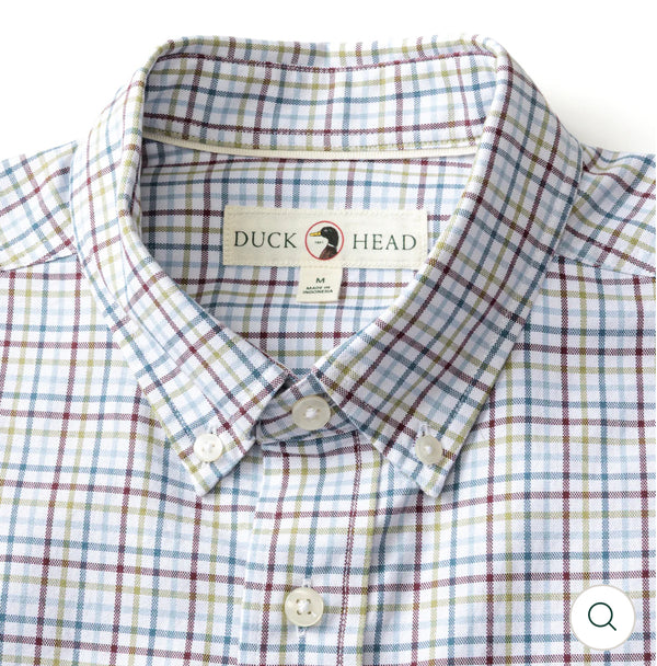Cotton Oxford Sport Shirt
Bennet Plaid Fig
