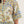 Lt Blue Mix Botanical Print Short Sleeve Top