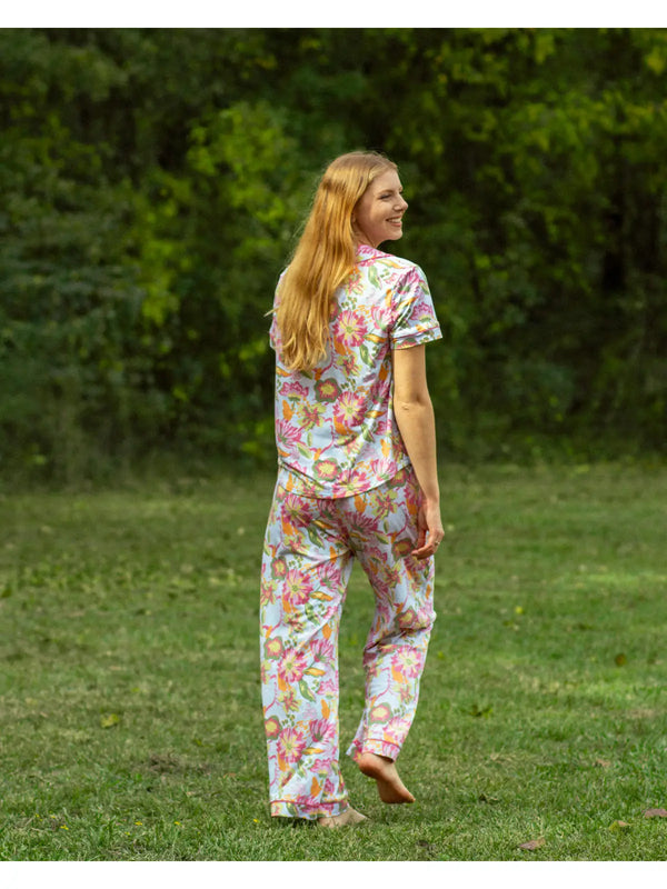 Summer Bouquet Sleep Pants Pink/Blue/Multi