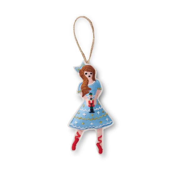 Nutcracker Set of 3 Felt Ornaments