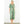Green Geometric Print Maxi Dress