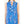 Blue Sleeveless Floral Print Dress