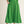 Kelly Green Elastic Waist Solid Woven Maxi Skirt