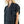 Short Sleeve Navy Lace Detail V-Neck Top