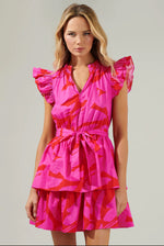 Jolene Abstract Mini Dress