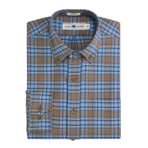 Adgers Featherweight Flannel - Walnut