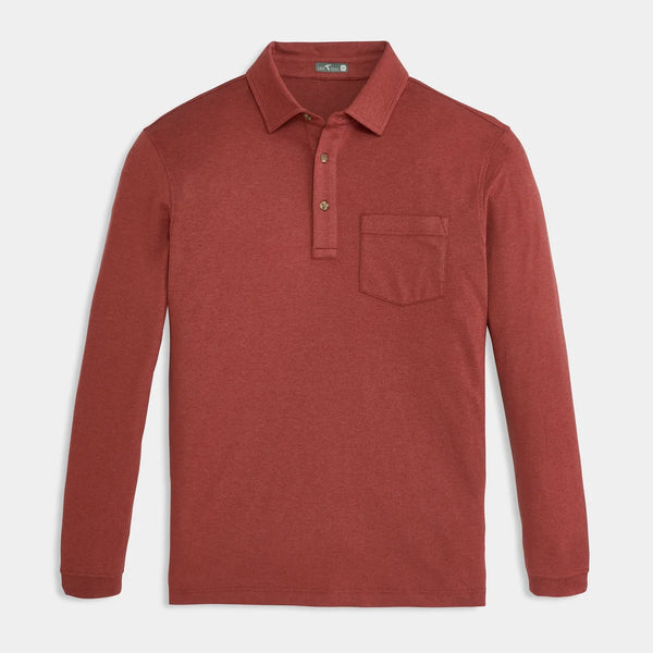 Wander Long Sleeve Polo - Current