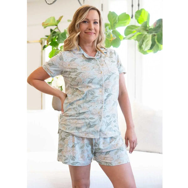 Magnolia Sleep Shorts Misty Blue/Multi -Asst.
