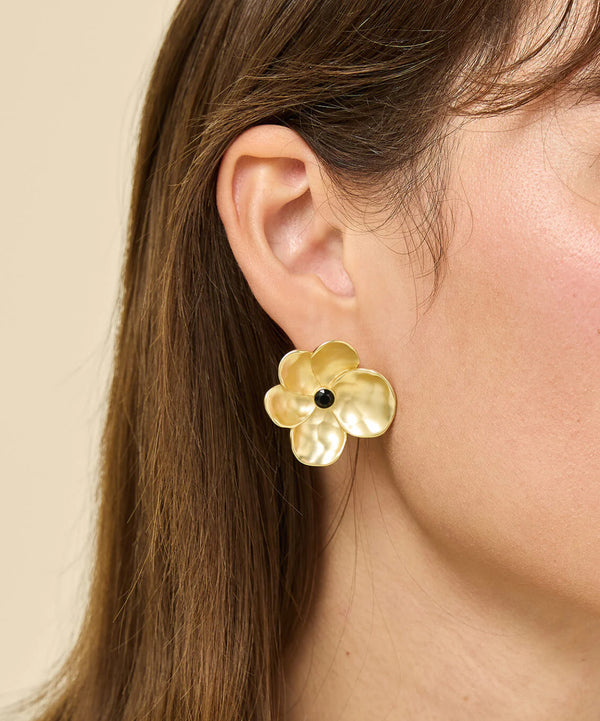 Viola Earrings Black