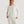 Women's Bamboo Lightweight Fleece Crew - Off White Heather
