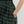 Green Plaid Pattern Pull-On Midi Skirt