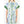 Maxi White & Floral Dress with Tie Waist
