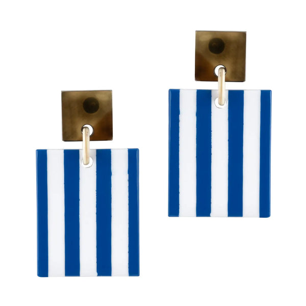 Bermuda Block Earrings