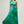 Seamoss Blue Floral Bayou One Shoulder Maxi Dress