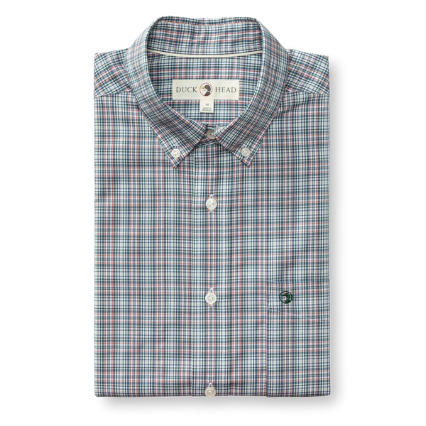 Performance Poplin Sport Shirt - Stormy Teal