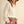 Quilted Ivory Cream Knit Mock Neck Sweater