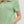 Green Gingham Print Mini Dress w Half Zip Detail