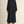 Black Long Sleeves Midi Dress w Color Contrast & Front Zip Up