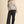 Striped Sweater Cardigan in Slate Grey