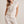Cream Sleeveless Sweater Top Featuring Self-Tie scarf