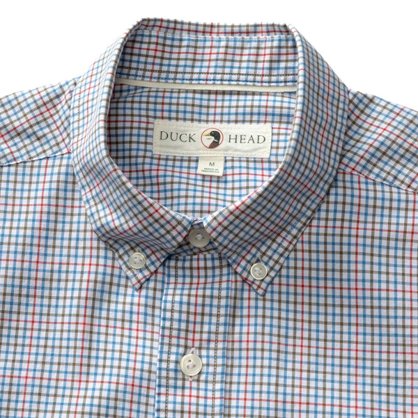 Cotton Twill Sport Shirt - Deep Water