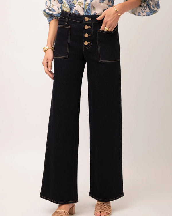 Blanche 31 inch Jean Dark Bayou Rinse Wash