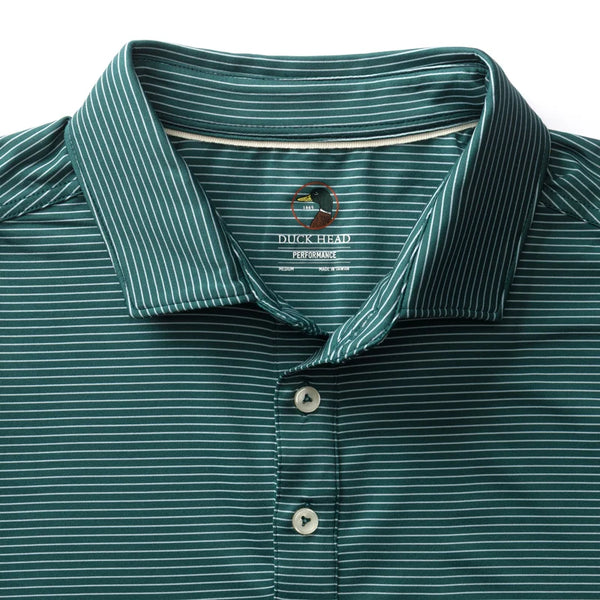 Long Drive Performance Polo - Midnight Teal