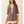 Brown Floral Print Contrast Collar and Hem Tunic Dress