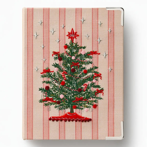 Tinsel Tree Embroidered Small Photo Album