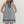 Navy Gingham Sleeveless Mini Dress w Contrast Trim