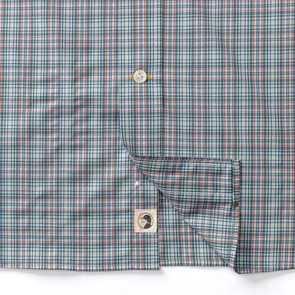 Performance Poplin Sport Shirt - Stormy Teal