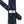 Wool Silk Dog & Pheasant Motif Tie - Indigo Blue