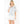 Light Blue Short Sleeve Lace Detailing Top