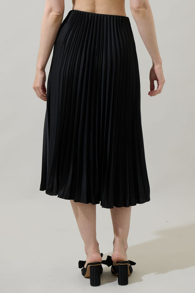 Sidney Pleated Maxi Skirt