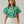 Barcy Smocked Top Estela Floral Kelly Cream