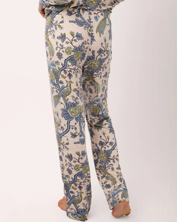 Pajama Pant Japonica Bird Green