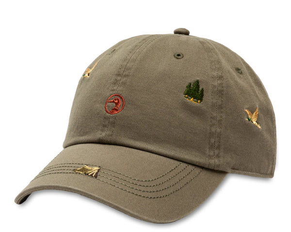 All Over Embroidery Twill Hat