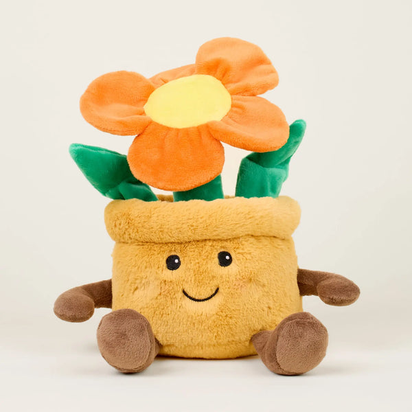 Orange Flower Pot Warmies