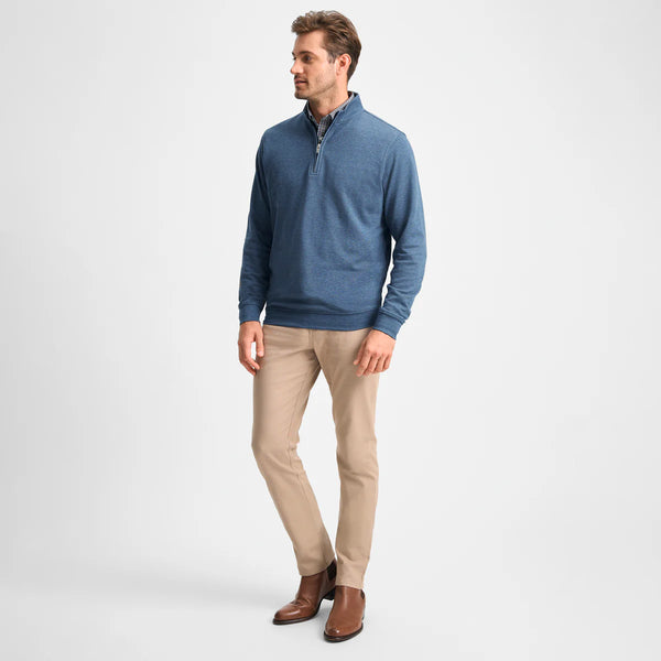 Cotton/Modal Quarter-Zip - Helios