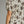 Ecru Floral Print V-neck Short Puff Sleeve Mini Dress