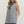 Navy Gingham Sleeveless Mini Dress w Contrast Trim