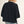 Black Drop Shoulder 3/4 Sleeves Button Down Cardigan
