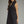 Black Solid Sleeveless Mini Dress w Back Pleat Detail