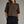 Brown Short Sleeve Sweater Textured Knit Top