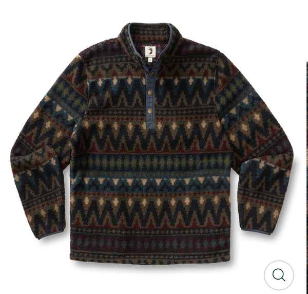 Pineview Fleece 1/4 Snap Pullover NAVY