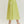 Lime Striped Midi Skirt w Elasticated Waistband