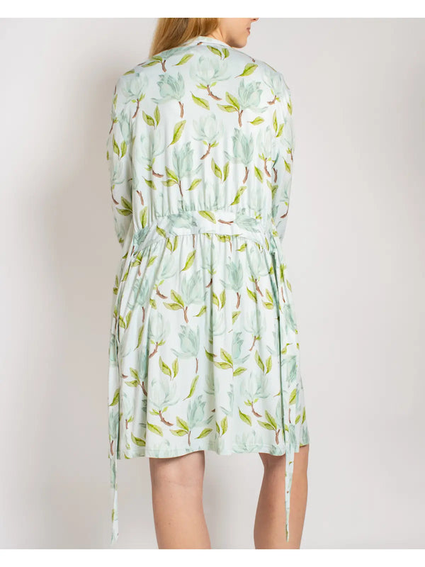 Audrey Robe Aqua/Multi